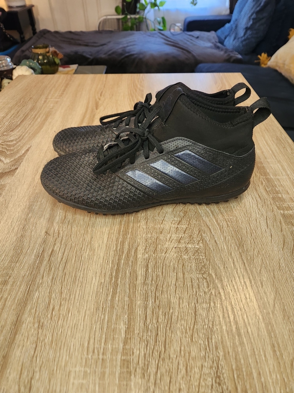 Adidas Ace Tango 17.3 turf soccer shoes in black